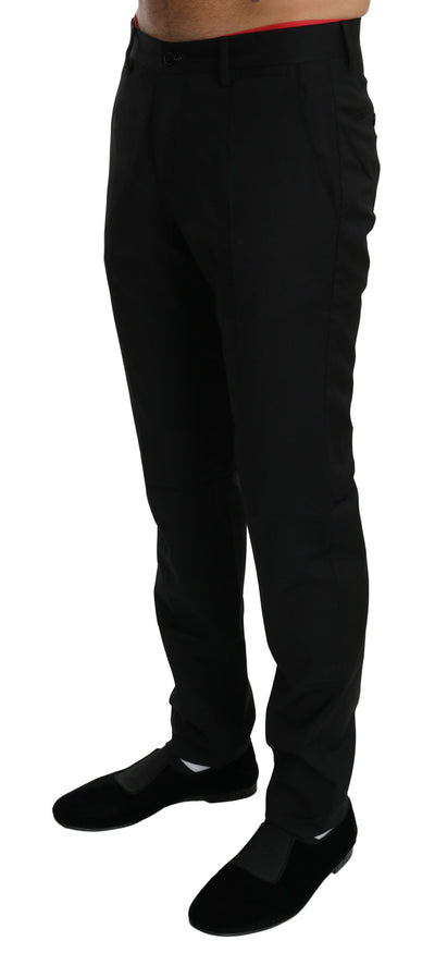 Black Dress Formal Trouser Mens Wool Pants