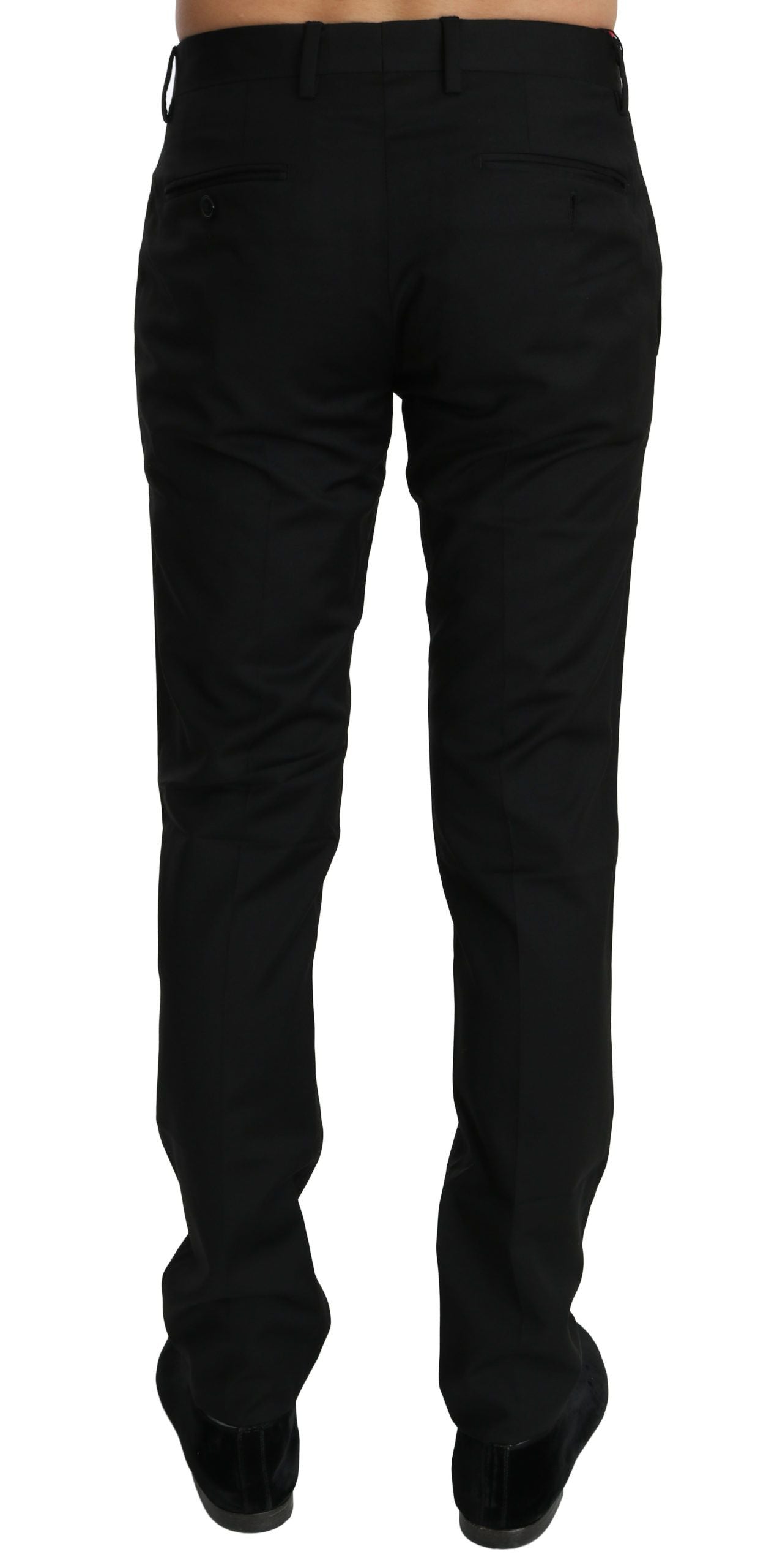 Black Dress Formal Trouser Mens Wool Pants