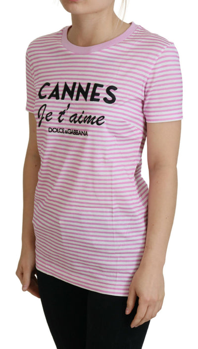 White Pink CANNES Exclusive T-shirt