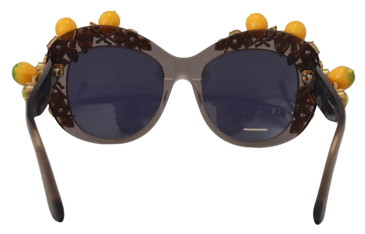 Gray Acetate Crystals Lemon Applique DG4283B Sunglasses