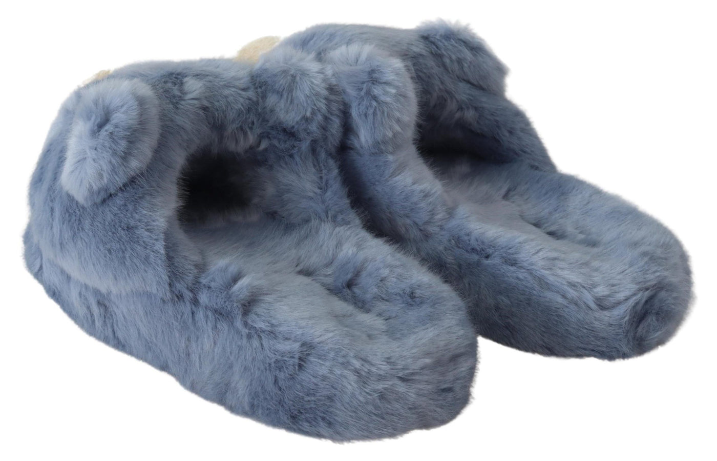 Blue Teddy Bear Slippers Sandals Shoes