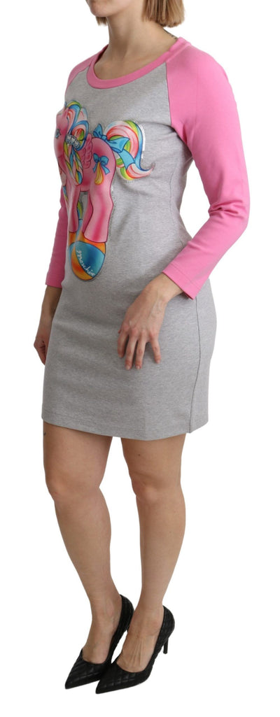 Gray My Little Pony Top Sweater Dress