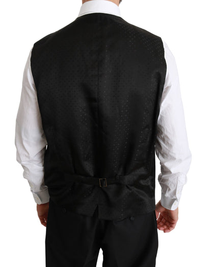 Black Single Breasted 3 Piece SICILIA Suit