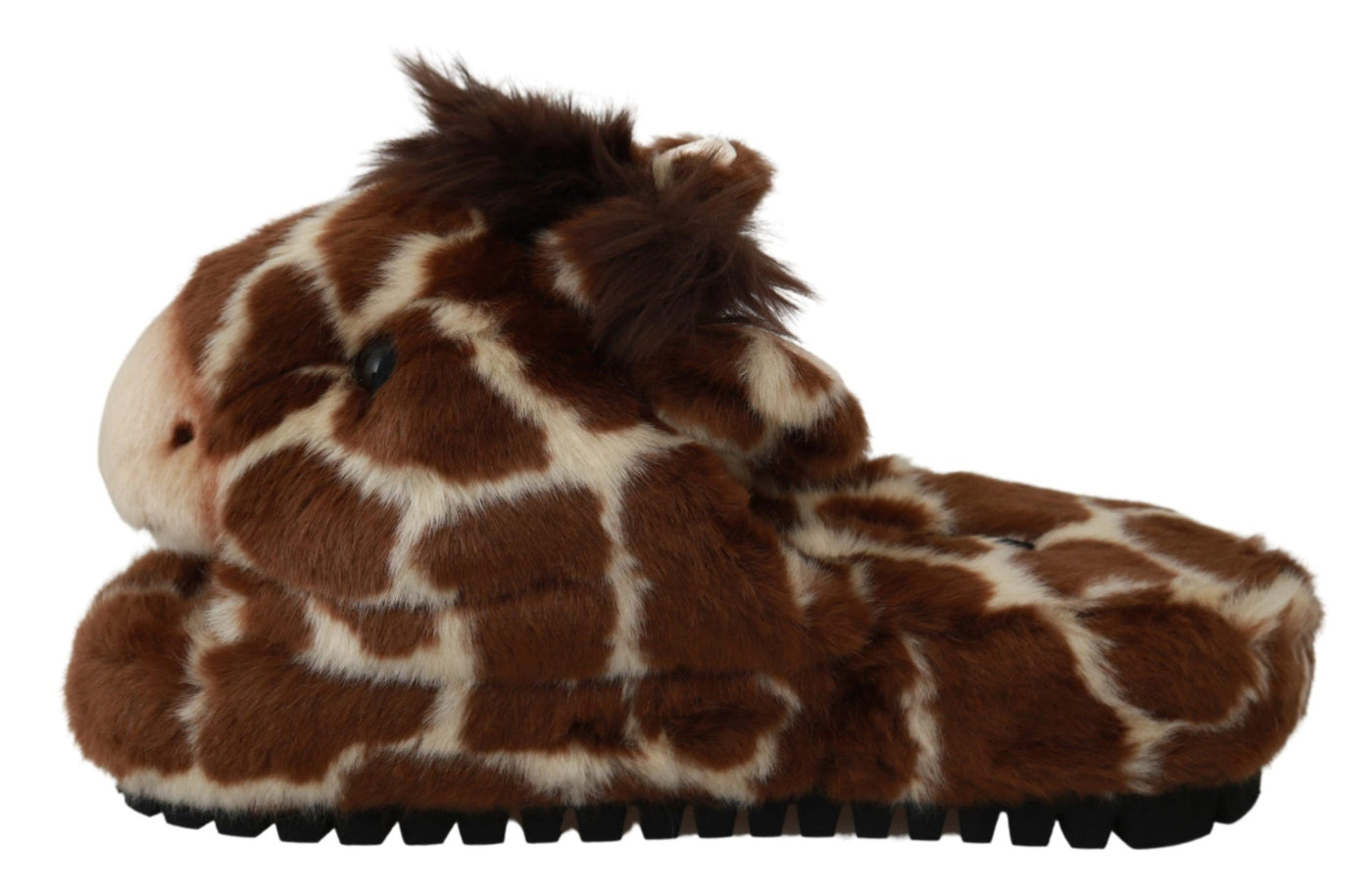 Brown Giraffe Slippers Flats Sandals Shoes