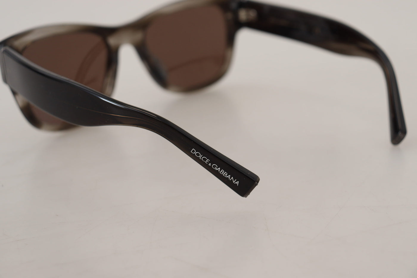 Brown Acetate Square DG338F Sunglasses