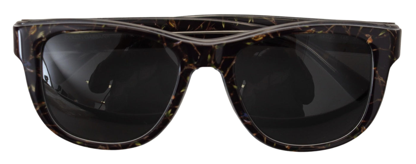 Black Bird Square Full Rim Acetate DG4284 Sunglasses