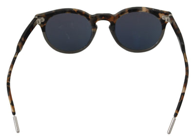 Brown Leopard Pattern DG4829 Mens Oval Sunglasses