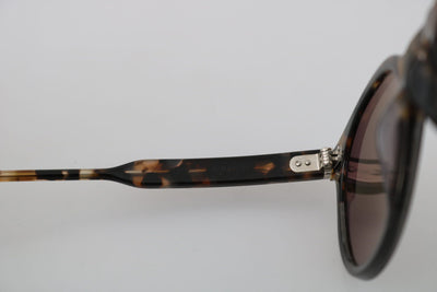 Brown Leopard Pattern DG4829 Mens Oval Sunglasses