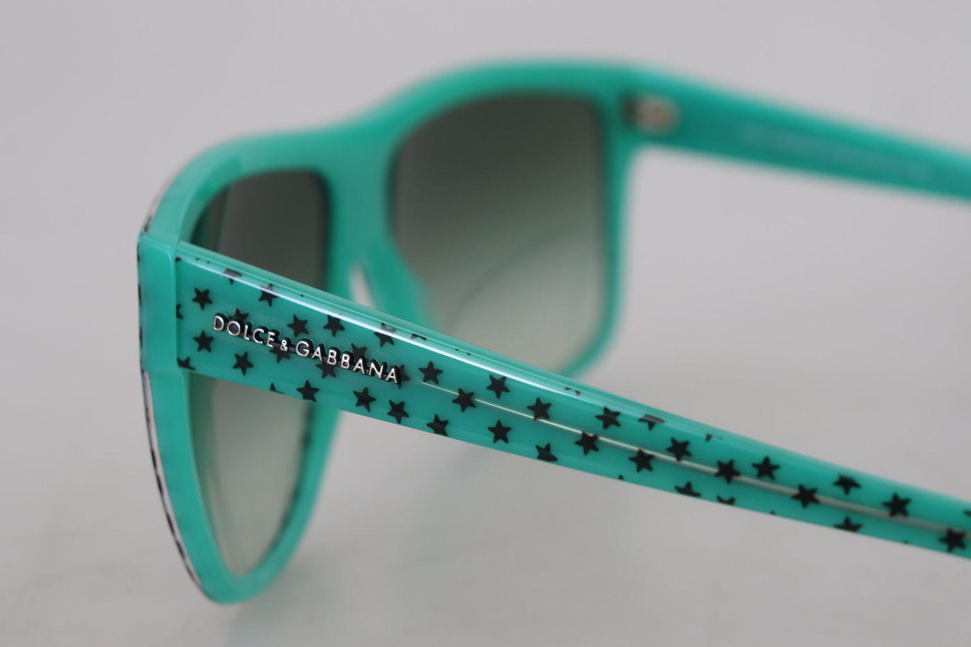 Green DG4125 Stars Acetate Square Shades Sunglasses