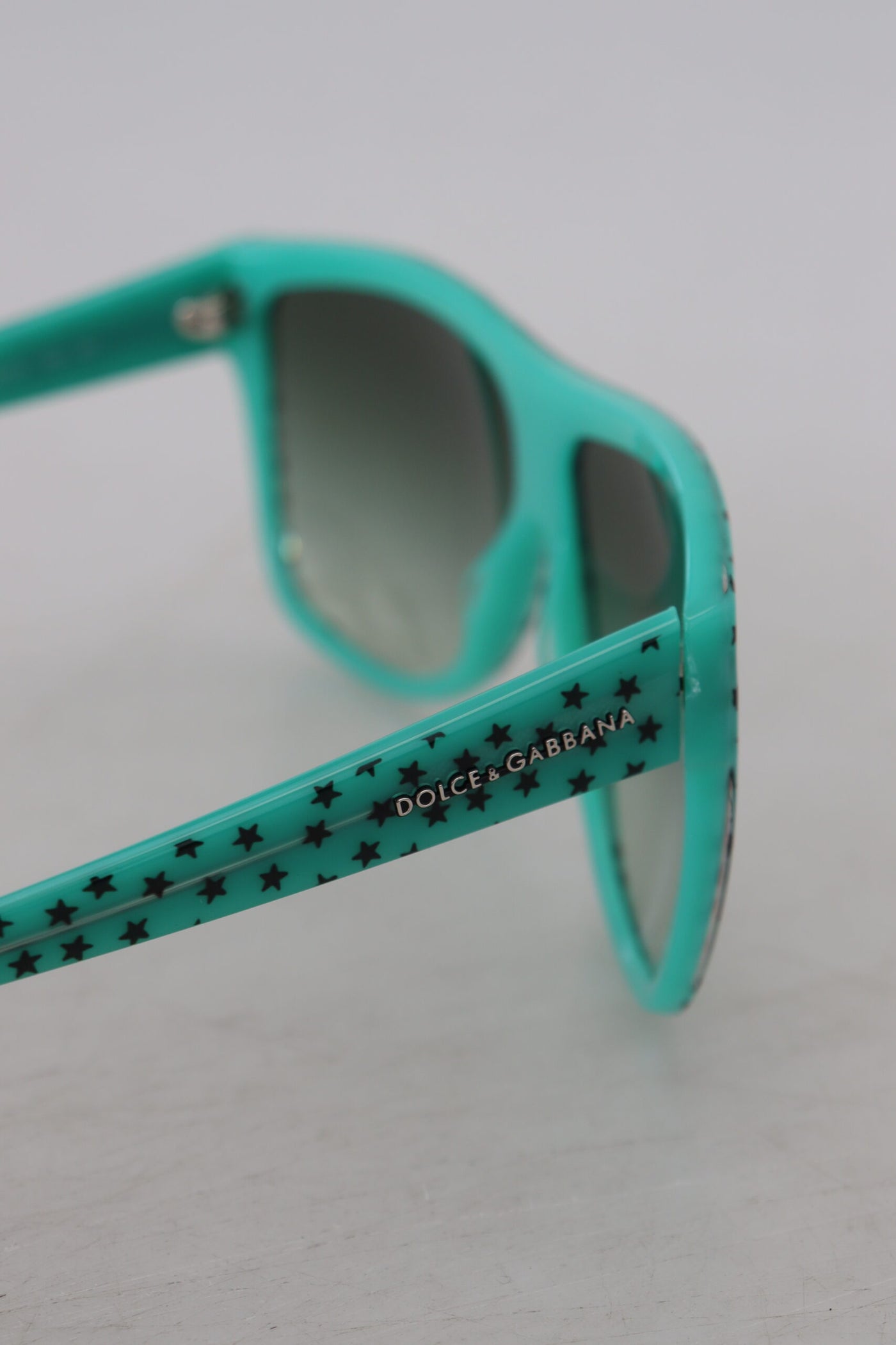 Green DG4125 Stars Acetate Square Shades Sunglasses