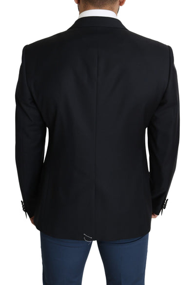 Black Wool Single Breasted  MARTINI Blazer