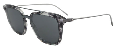 Gray DG4327-B Gray Frame Metal Gray Lenses Sunglasses