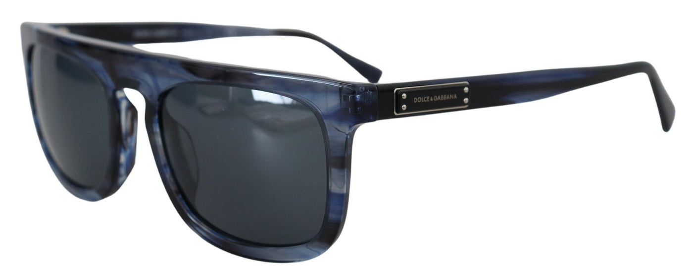 Blue DG4288 Acetate Full Rim Frame Sunglasses