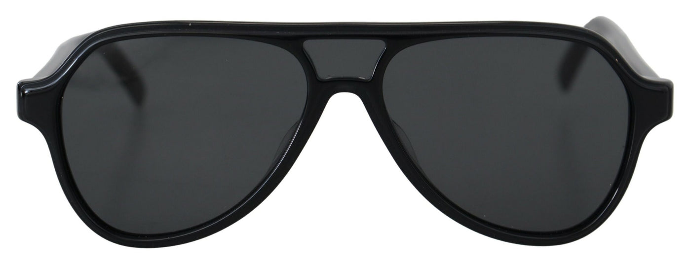 Black Plastic Frame Non Polarized DG4355F Sunglasses