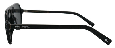 Black Plastic Frame Non Polarized DG4355F Sunglasses