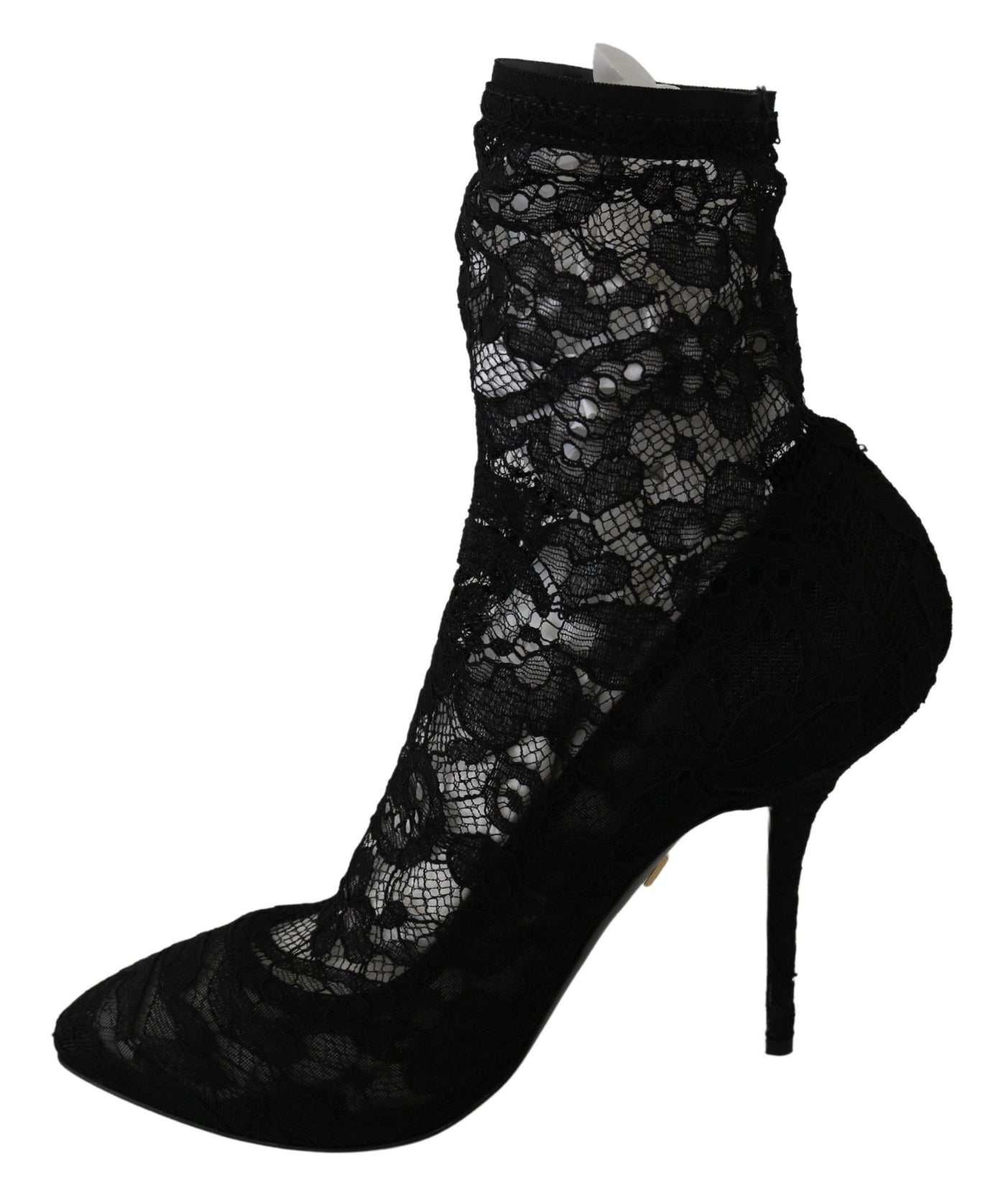 Black Lace Taormina High Pumps Shoes