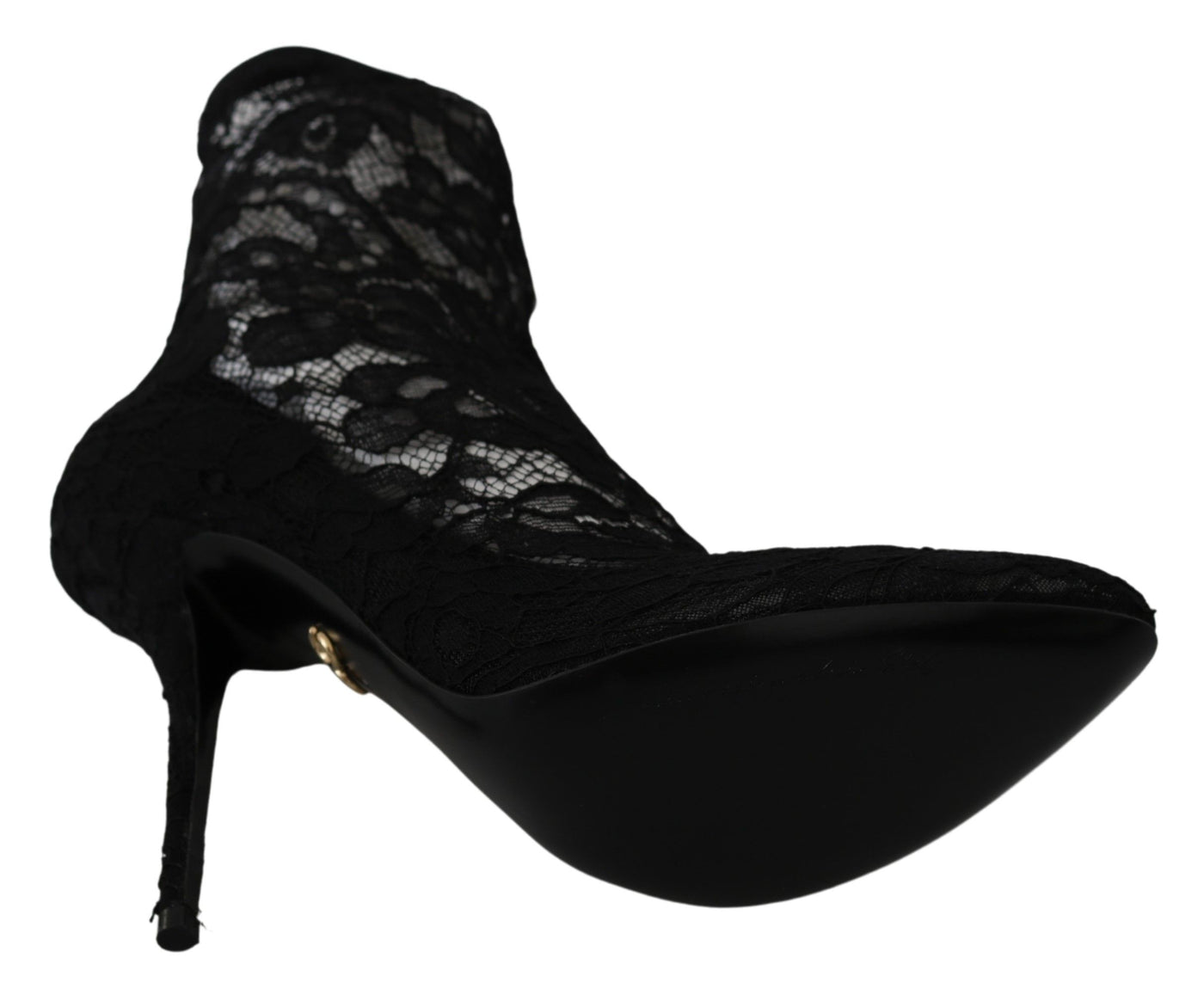 Black Lace Taormina High Pumps Shoes