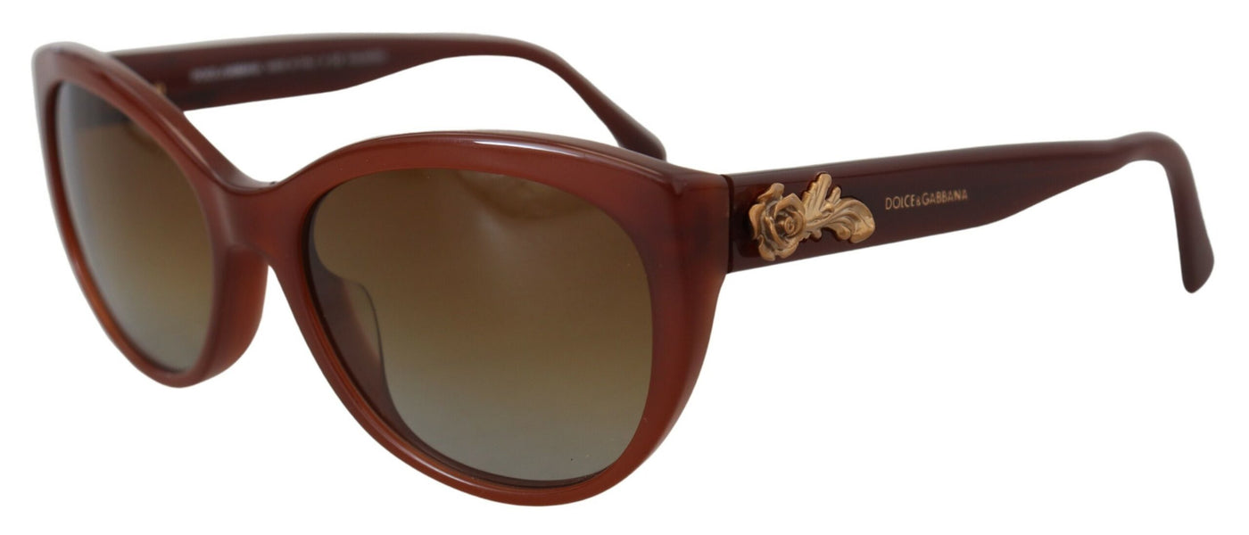 Brown Acetate Full Rim DG4160 Polarized Sunglasses