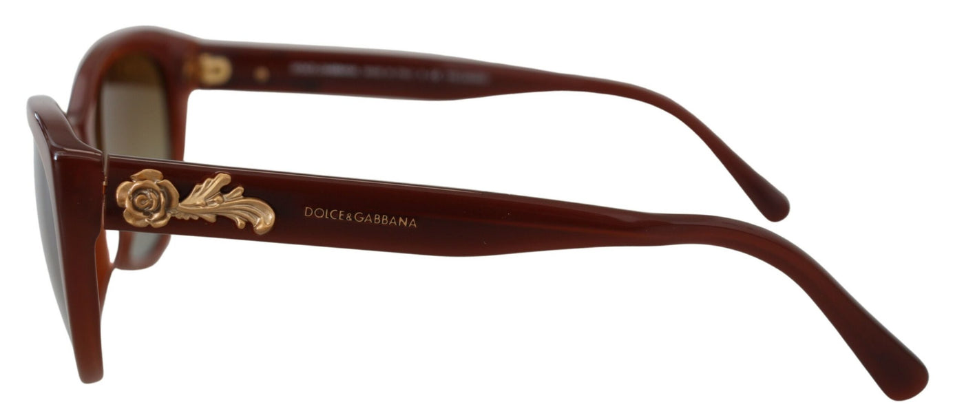 Brown Acetate Full Rim DG4160 Polarized Sunglasses