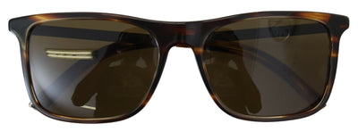 Brown BASALTO Rectangle Full Rim Sunglasses