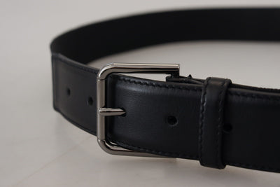 Green Print Cintura Silver Metal Buckle Belt