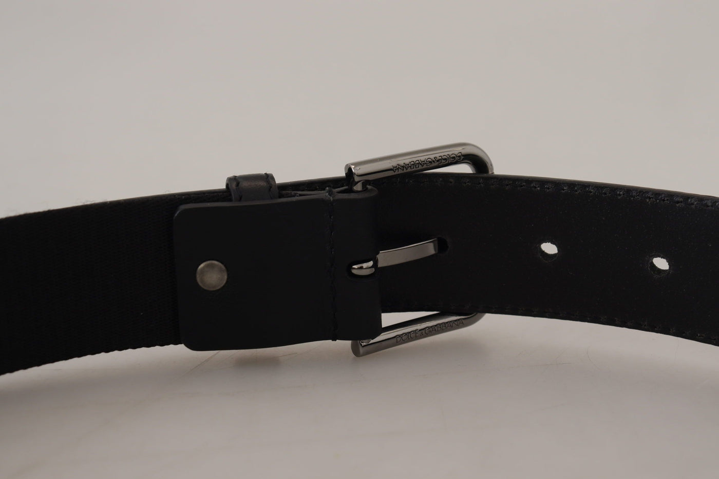 Green Print Cintura Silver Metal Buckle Belt