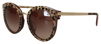 Brown DG4268F Leopard Acetate Non Polarized Sunglasses