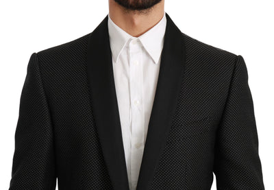 Black Slim Fit Formal Jacket MARTINI Blazer