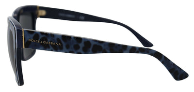 Blue DG4234 Leopard Acetate Frame Shades Sunglasses