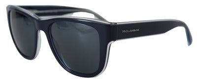 Blue DG4284 Plastic Full Rim Mirror Lens Sunglasses