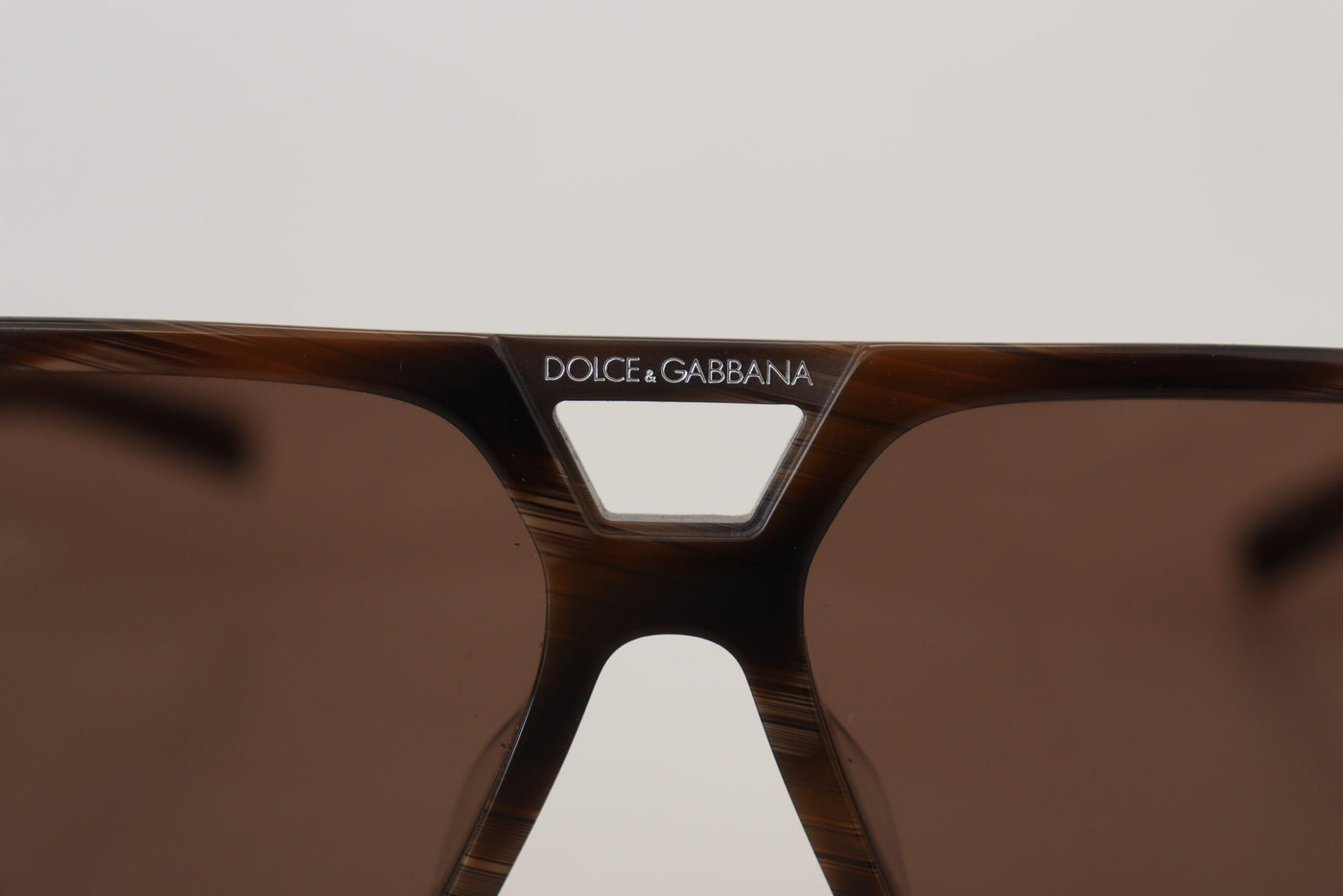 Brown D4354F Rectangle Lens Sunglasses