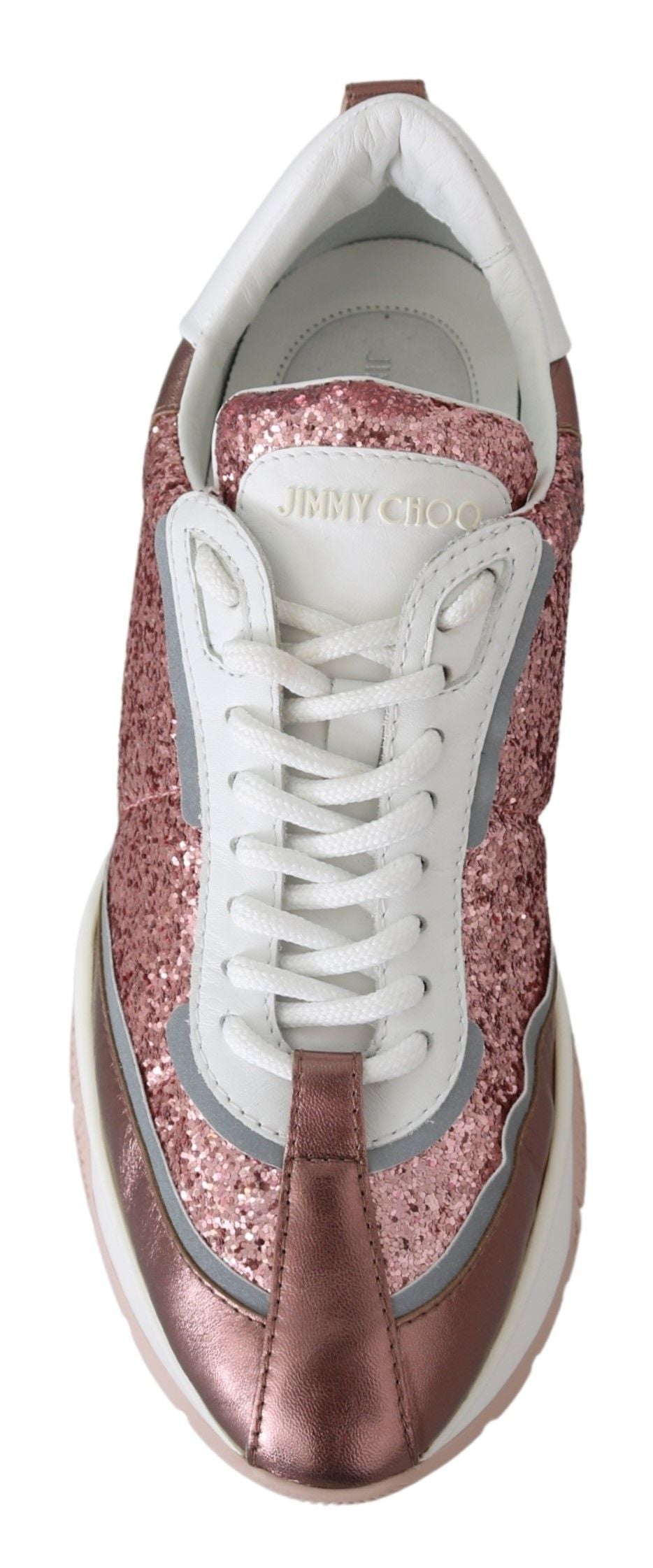 Pink Candyfloss Leather Raine Sneakers