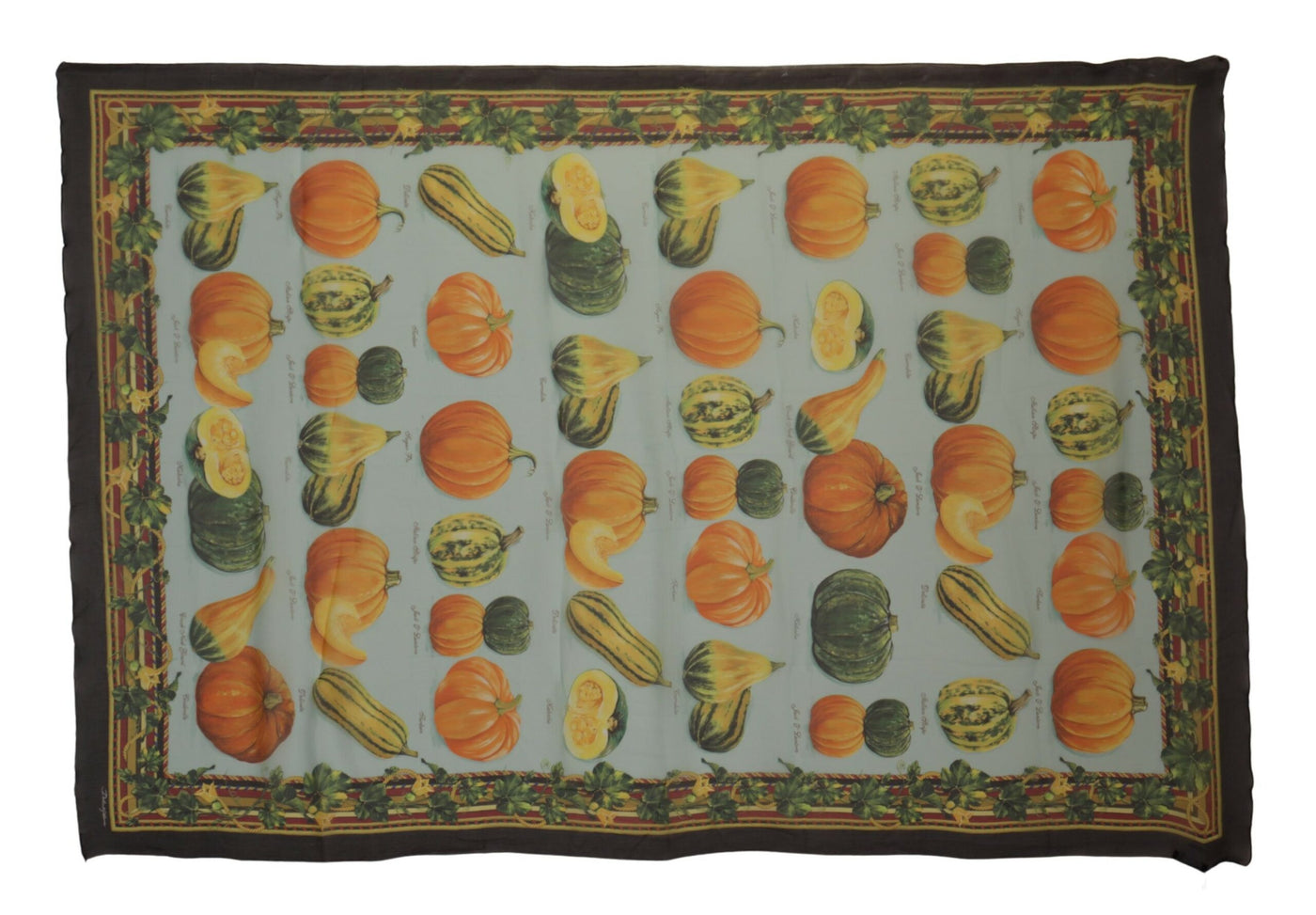 Multicolor Vegetable Print Shawl Wrap Scarf