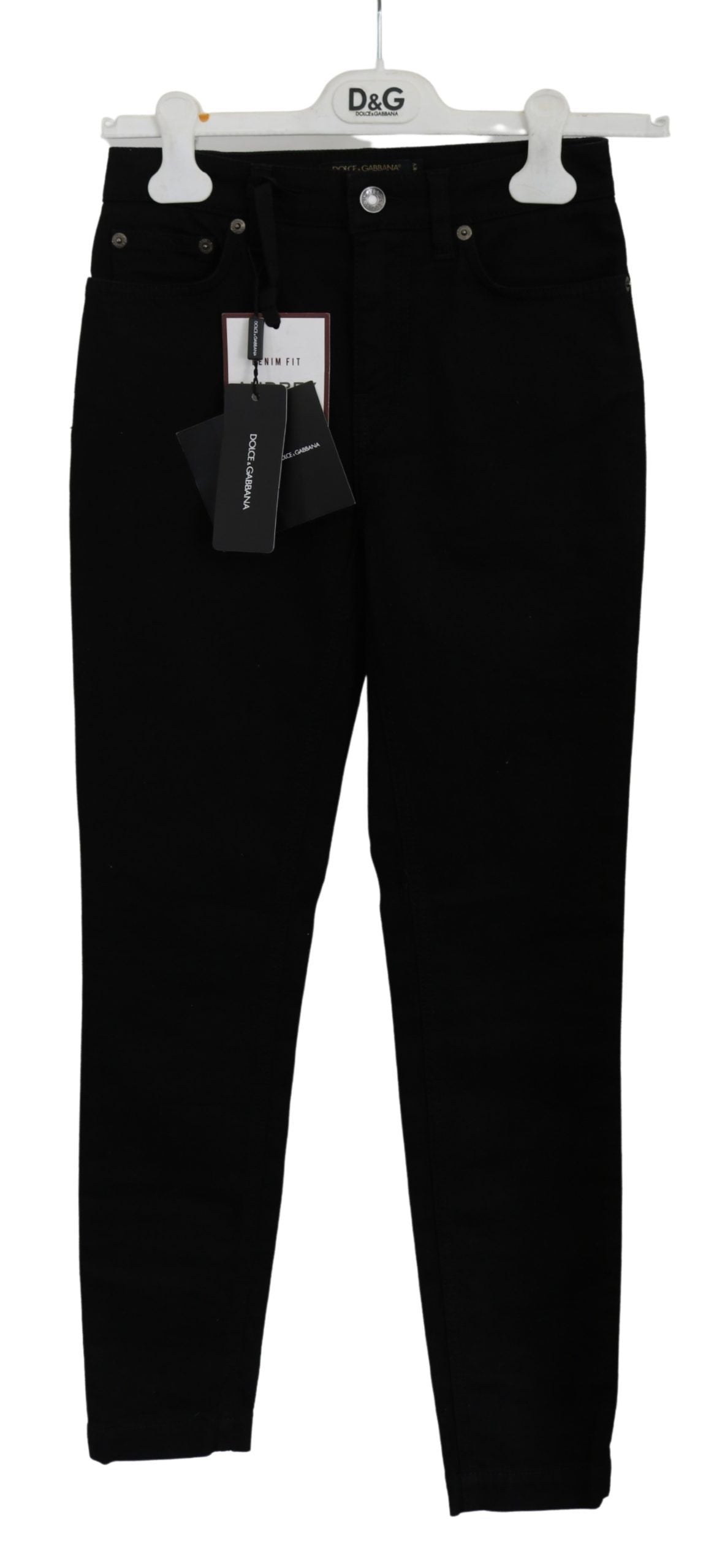 Black Skinny Trouser Cotton Stretch Jeans