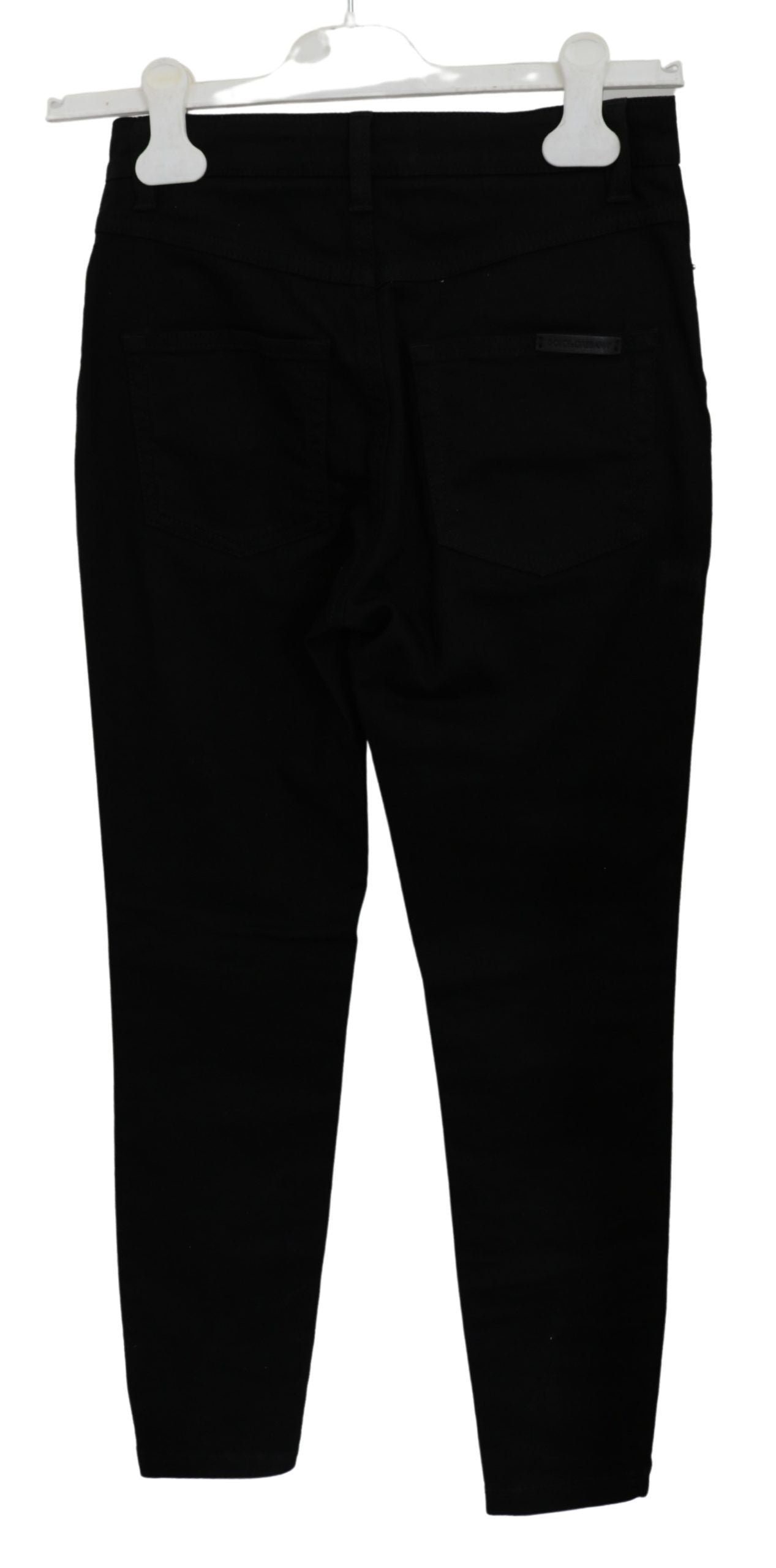 Black Skinny Trouser Cotton Stretch Jeans