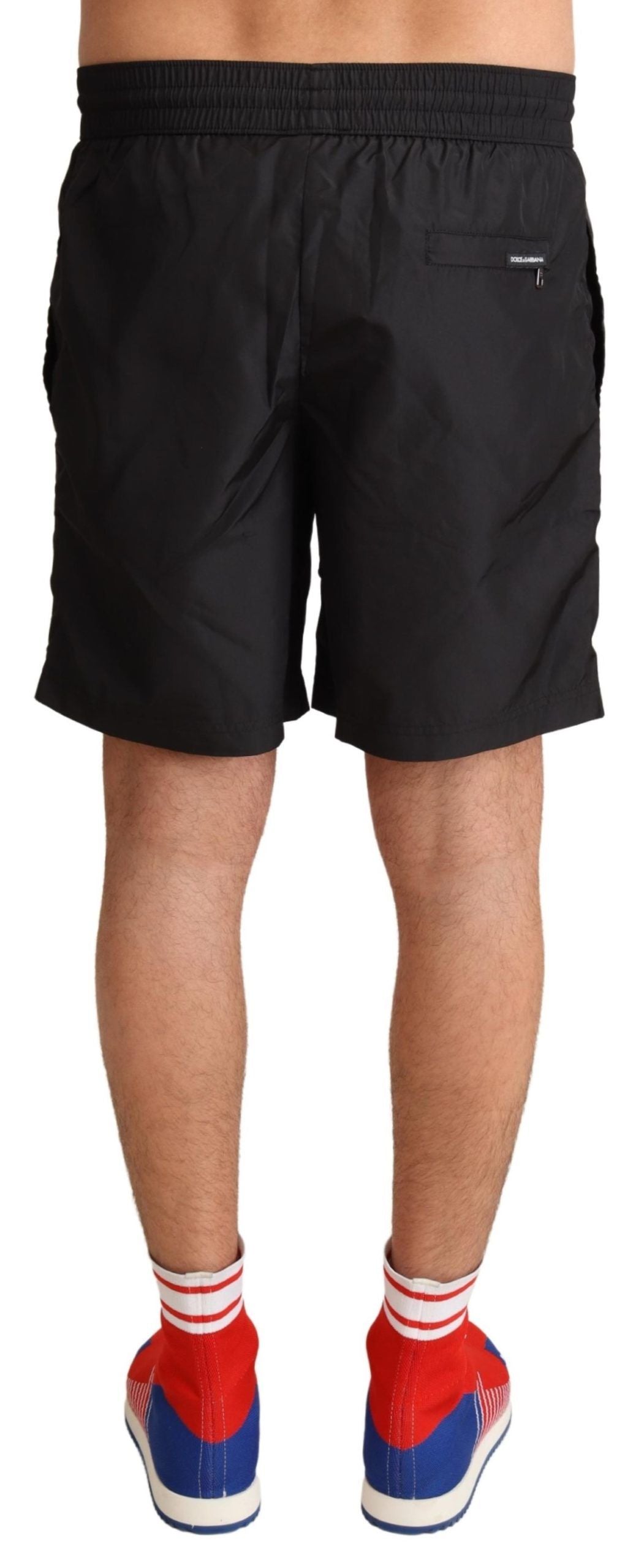 Black Crown Mens Beachwear Swimwear Shorts