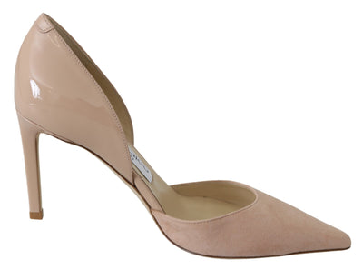 Powder Pink Leather Darylin 85  Pumps Shoes