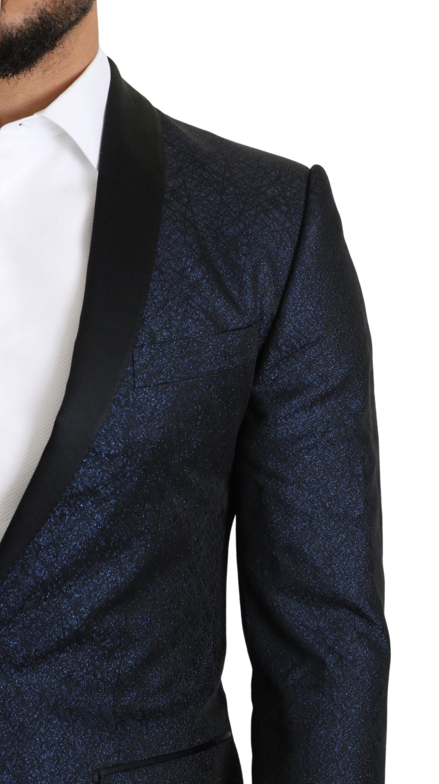 Blue Slim Fit Jacket Coat MARTINI  Blazer