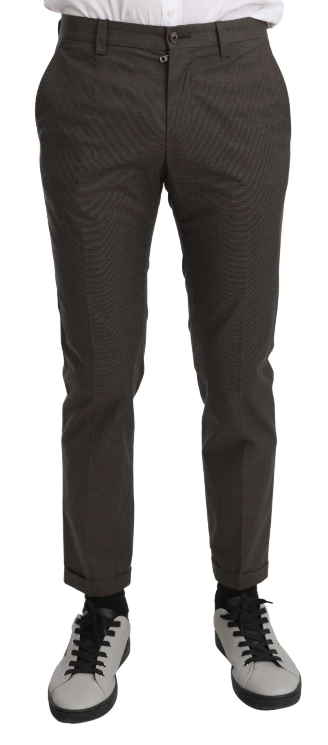 Brown Casual Mens Trouser 100% Cotton Pants