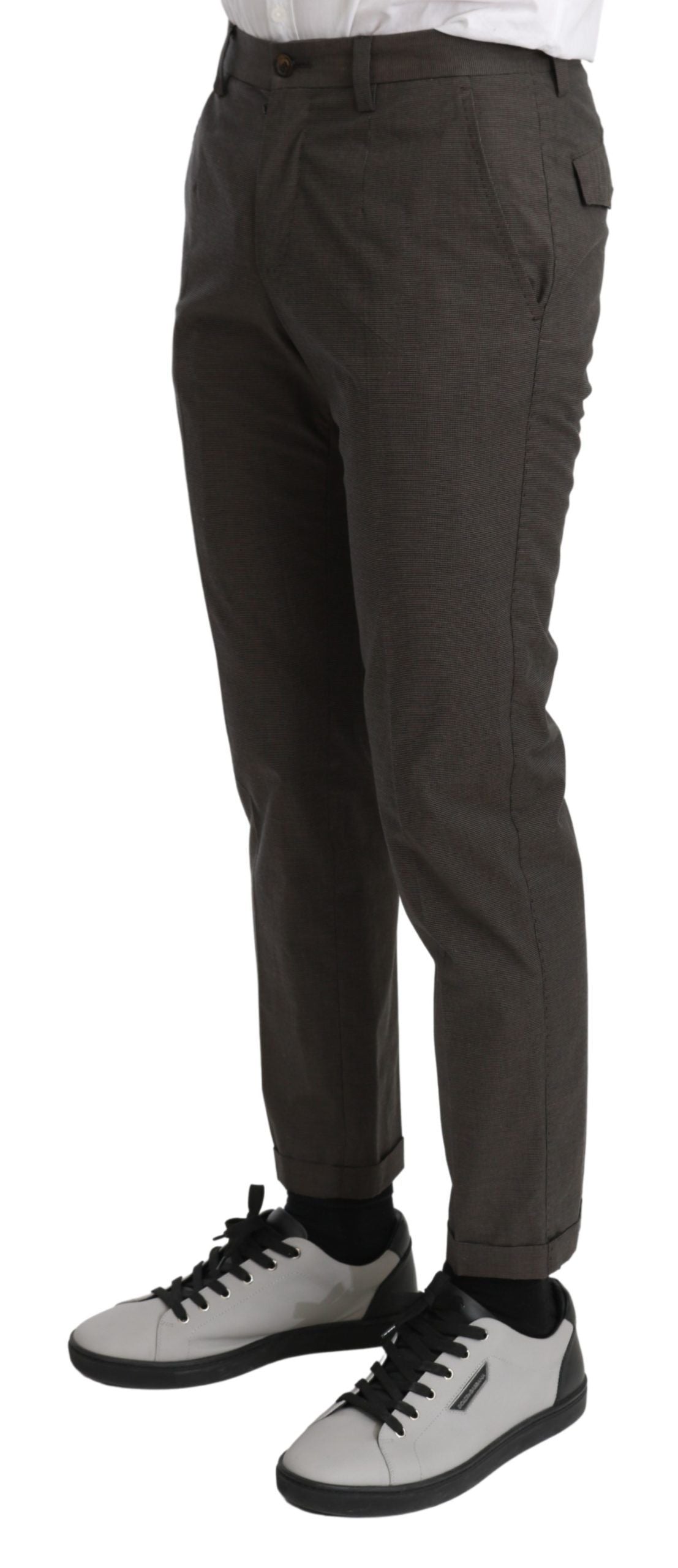 Brown Casual Mens Trouser 100% Cotton Pants