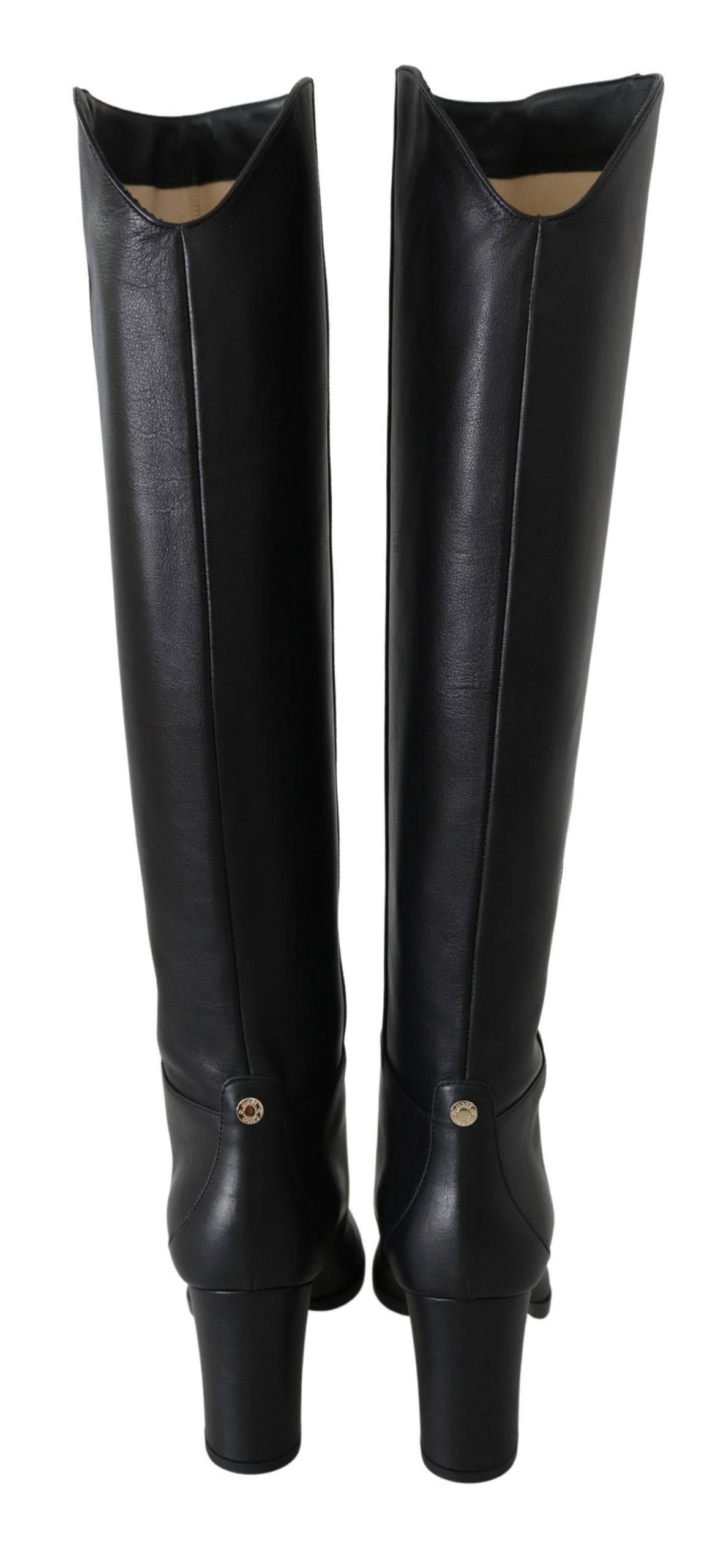 Black Leather Madalie 80 Boots Shoes