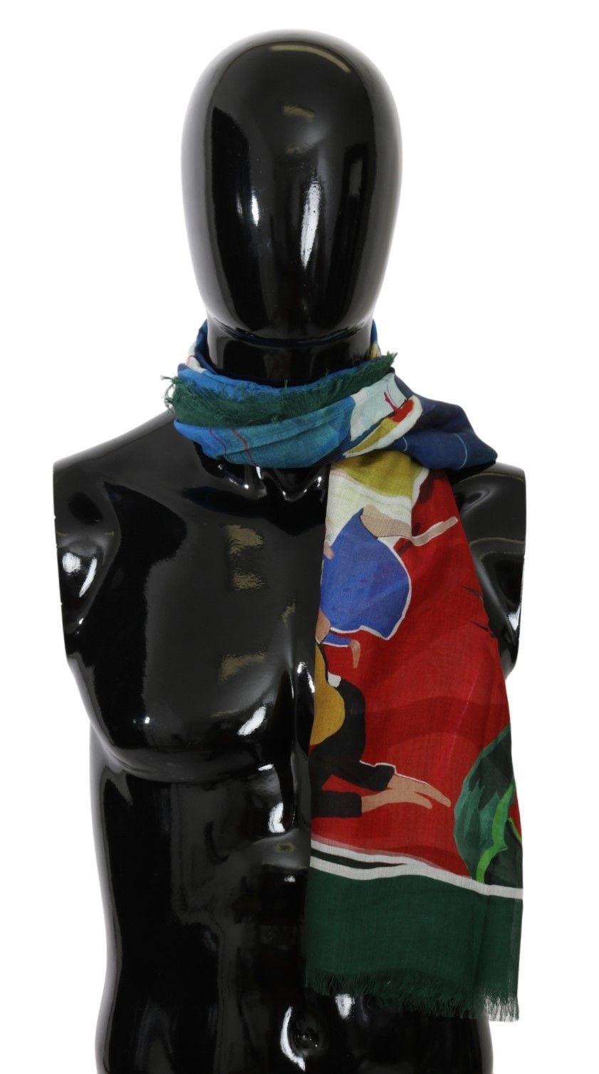 Multicolor Modal Sorrento Wrap Shawl Scarf