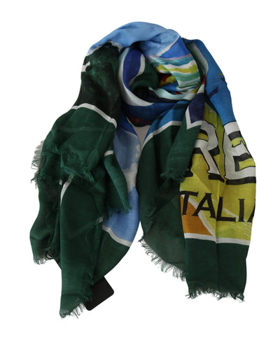 Multicolor Modal Sorrento Wrap Shawl Scarf