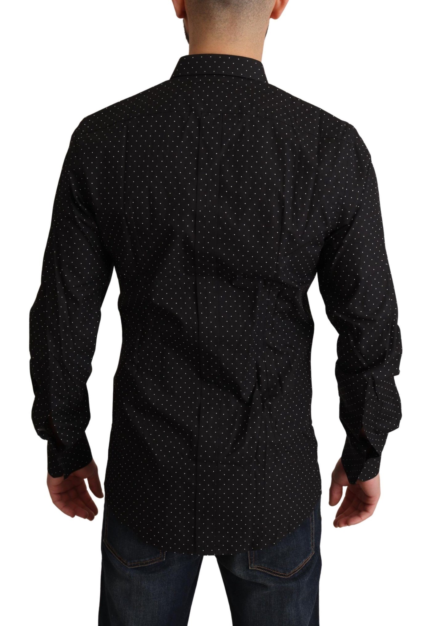 Black GOLD Cotton Slim Fit Mens Shirt