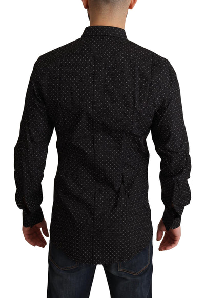 Black GOLD Cotton Slim Fit Mens Shirt