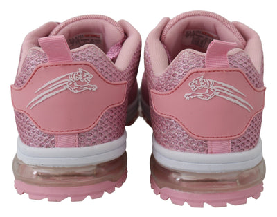 Pink Blush Polyester Gretel Sneakers Shoes