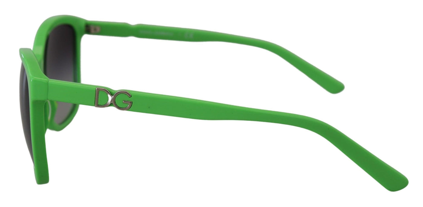 Green Acetate Frame Round Shades DG4170PM Sunglasses