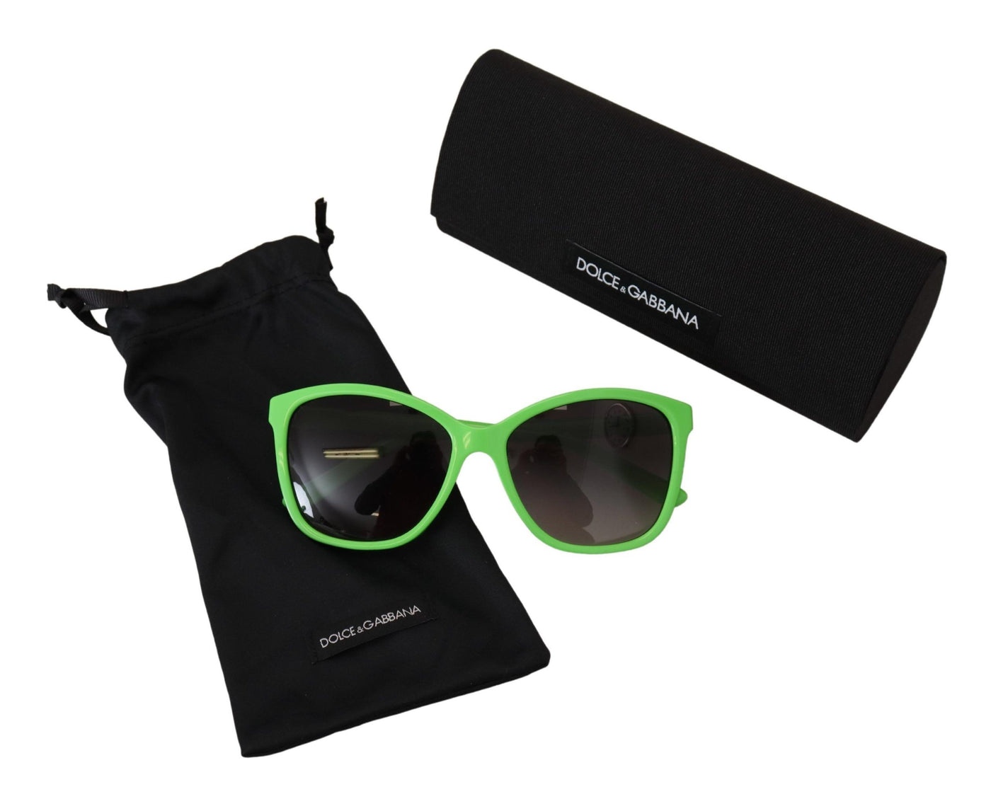 Green Acetate Frame Round Shades DG4170PM Sunglasses