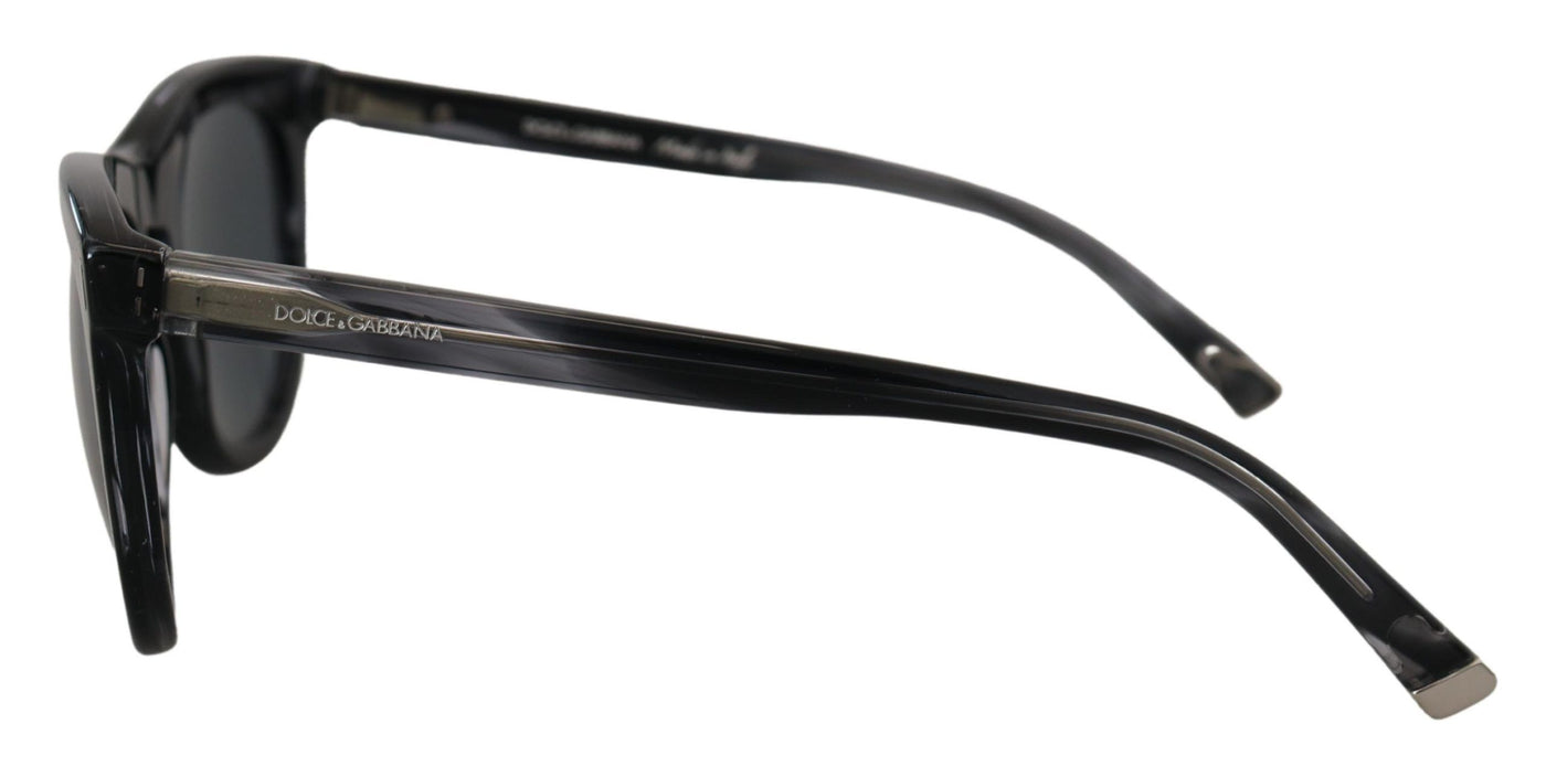 Black Full Rim Gray Lens Unisex DG4281 Sunglasses