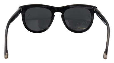 Black Full Rim Gray Lens Unisex DG4281 Sunglasses